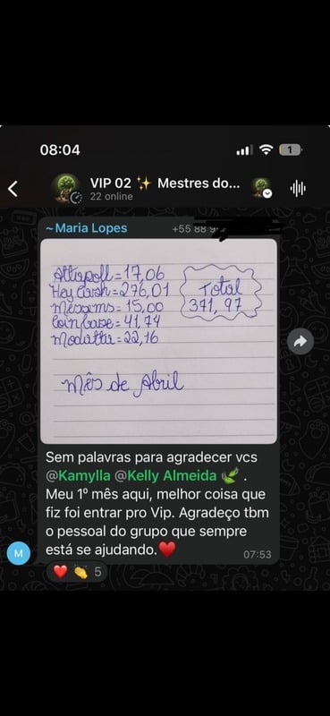 Depoimento de sucesso - Roberto fez R$ 520 seguindo o método