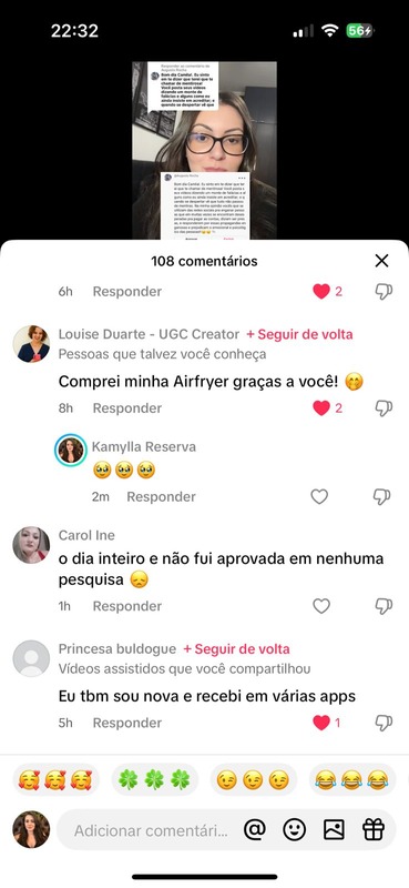 Depoimento de sucesso - Juliana ganhou R$ 380 em pesquisas